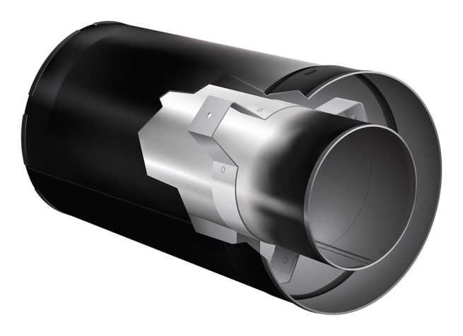 Illustration of chimney pipe