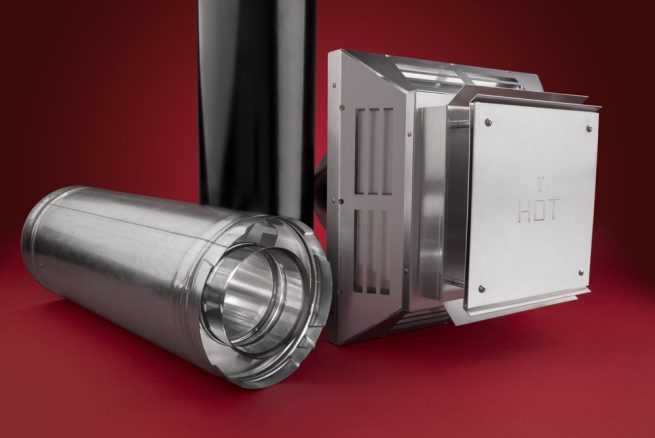 Rigid gas venting and chimney cap